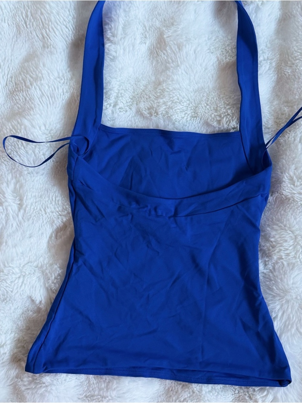 Aritzia ORIGINAL CONTOUR OPTIMUM HALTER TOP
ABLAZE BLUE, Size: S - Picture 2 of 8
